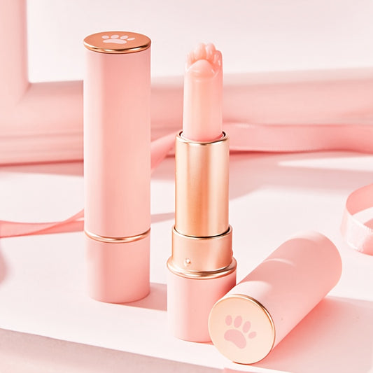 Moisturizing Lip Balm with Cat Claw Design