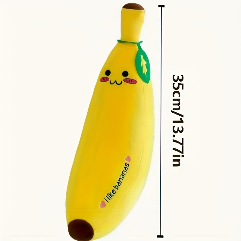 Banana Plush Toy Pillow Soft Comfortable for Hugging Playing Home Decor