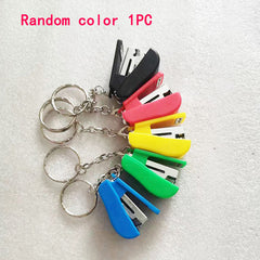 Mini Stapler Keychain for Students and Teens