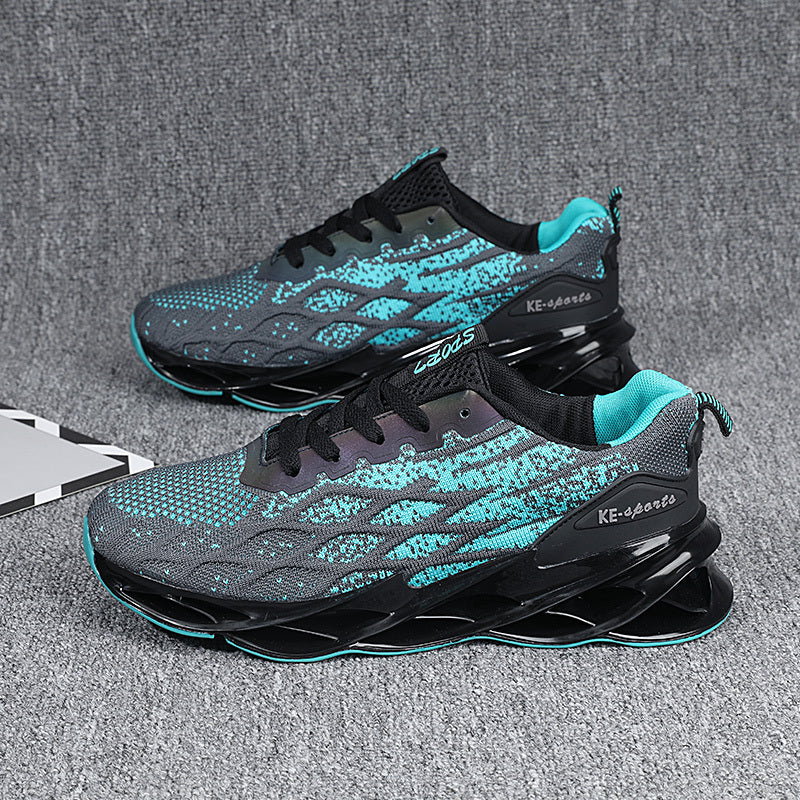 Men's Blade Running Shoes Shock Absorption Sneakers