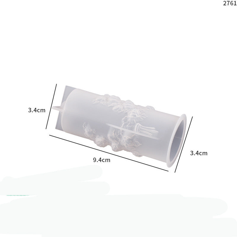 Rose Bouquet Aromatherapy Candle Silicone Mold for DIY Crafts Candle Making
