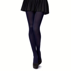 Women's Slim High Waist Elastic Footed Pantyhose Stockings