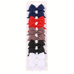 10pcs Baby Girls' Holiday Party Hair Clips Set