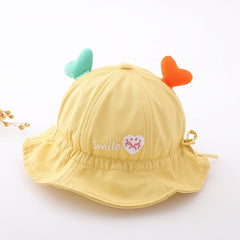 Deer Ear Hat Sunscreen Wide Brim Basin Hat