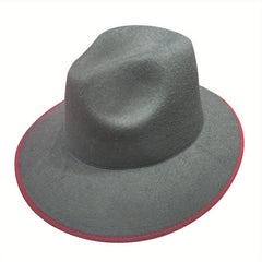 Men's Classic Trilby Fedora Hat Casual Jazz Cap
