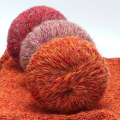 Alpaca Wool Thread for Crocheting & Knitting DIY - Medium Thick Yarn