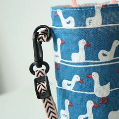 Nylon Water Bottle Storage Bag Organizer