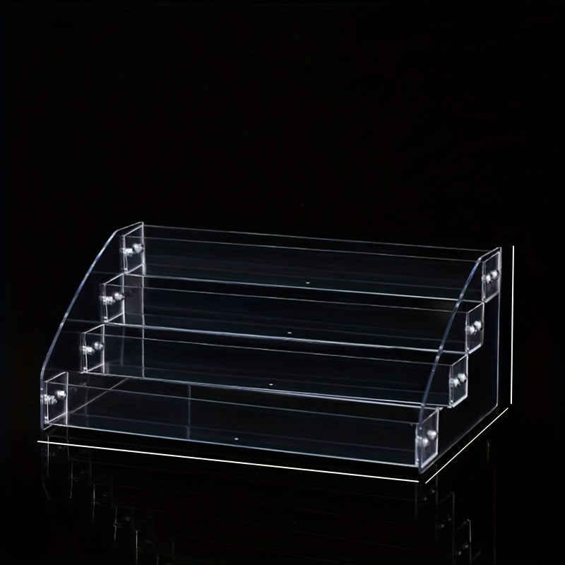 Transparent 6 Tier Nail Polish Lipstick Organizer Storage Case