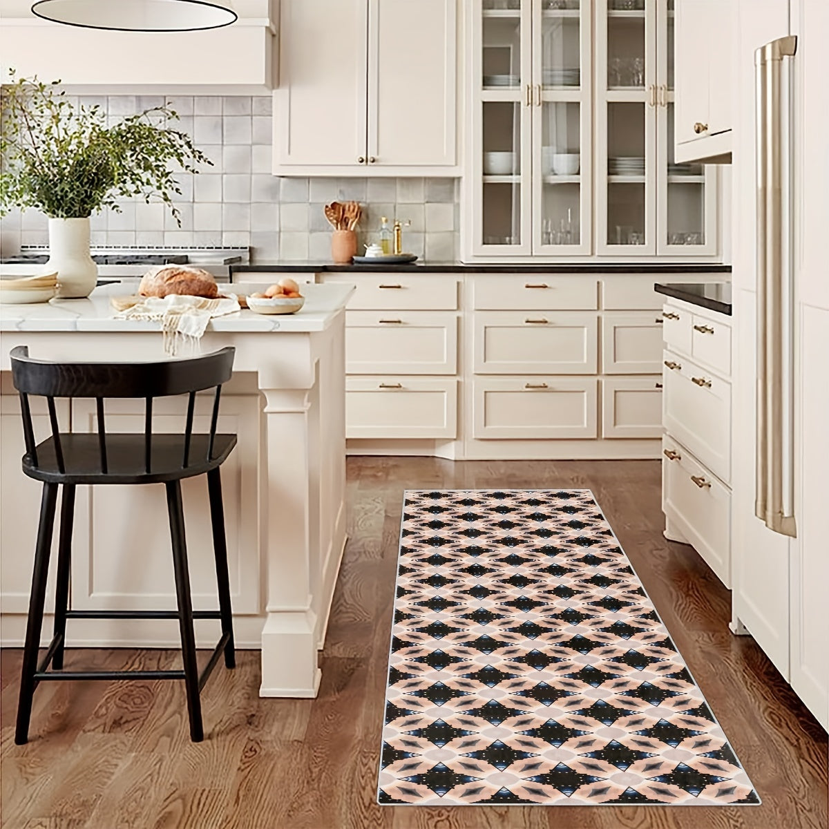 Vintage Laundry Room Area Rug Long Oriental Hallway Runner