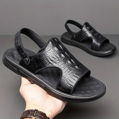 Men's Non Slip Sandals Comfy Slides Beach Shoes Summer
