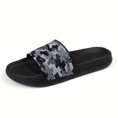 Men's Camo Household Slides, Variety of Colors