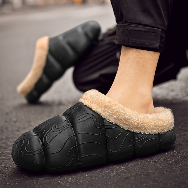Men's Winter Warm Plush Slippers