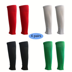 Professional Football Sock Adult Long Tube High Elastic Leg Protector Sock