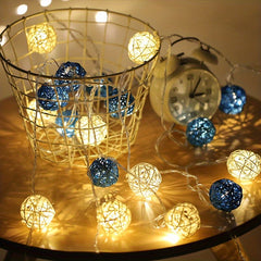 15pcs Decorative Rattan Balls Craft Orbs for Home and Party Decor