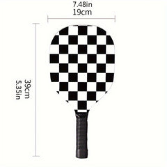 Wooden Pickleball Racket Set with 2 Rackets, Grip, 2 Balls & Bag