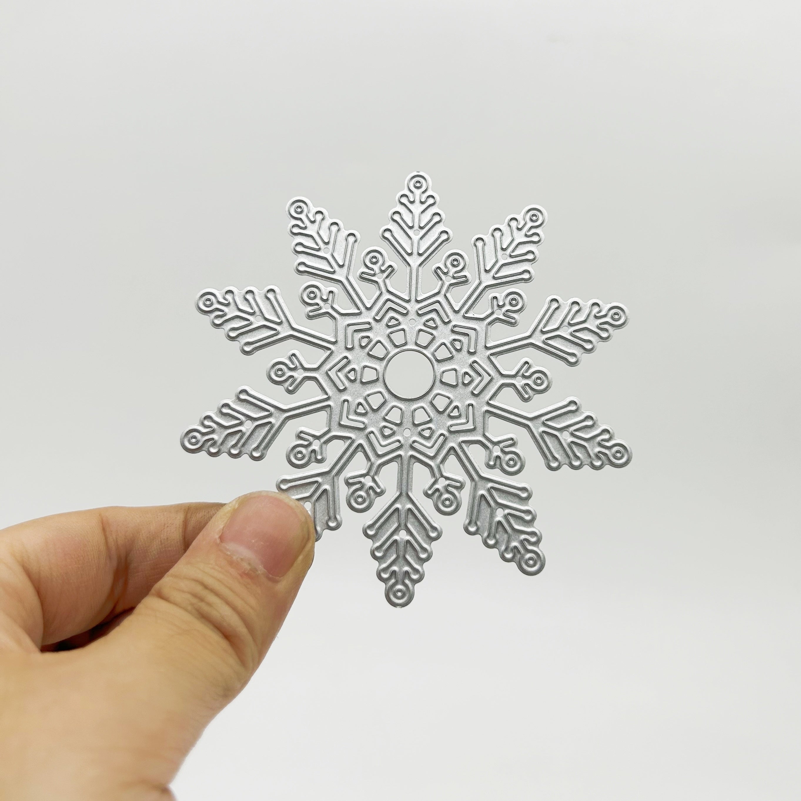 Snowflake Mold DIY Metal Embossing Scissors Scrapbook Cutting Mold