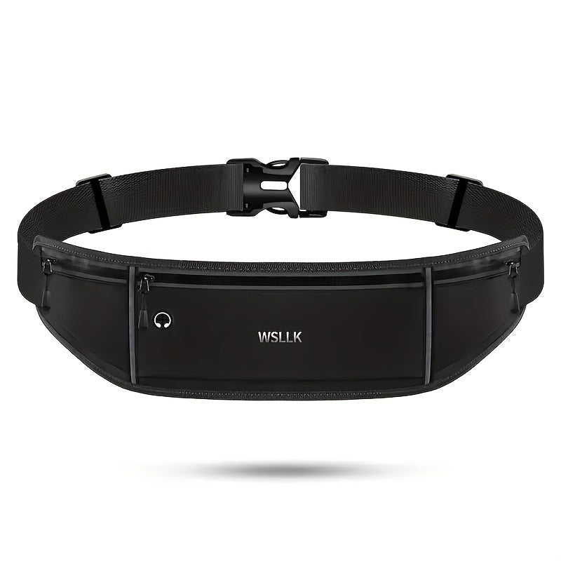 Reflective Running Waist Bag with Phone Storage and Tactical Belt