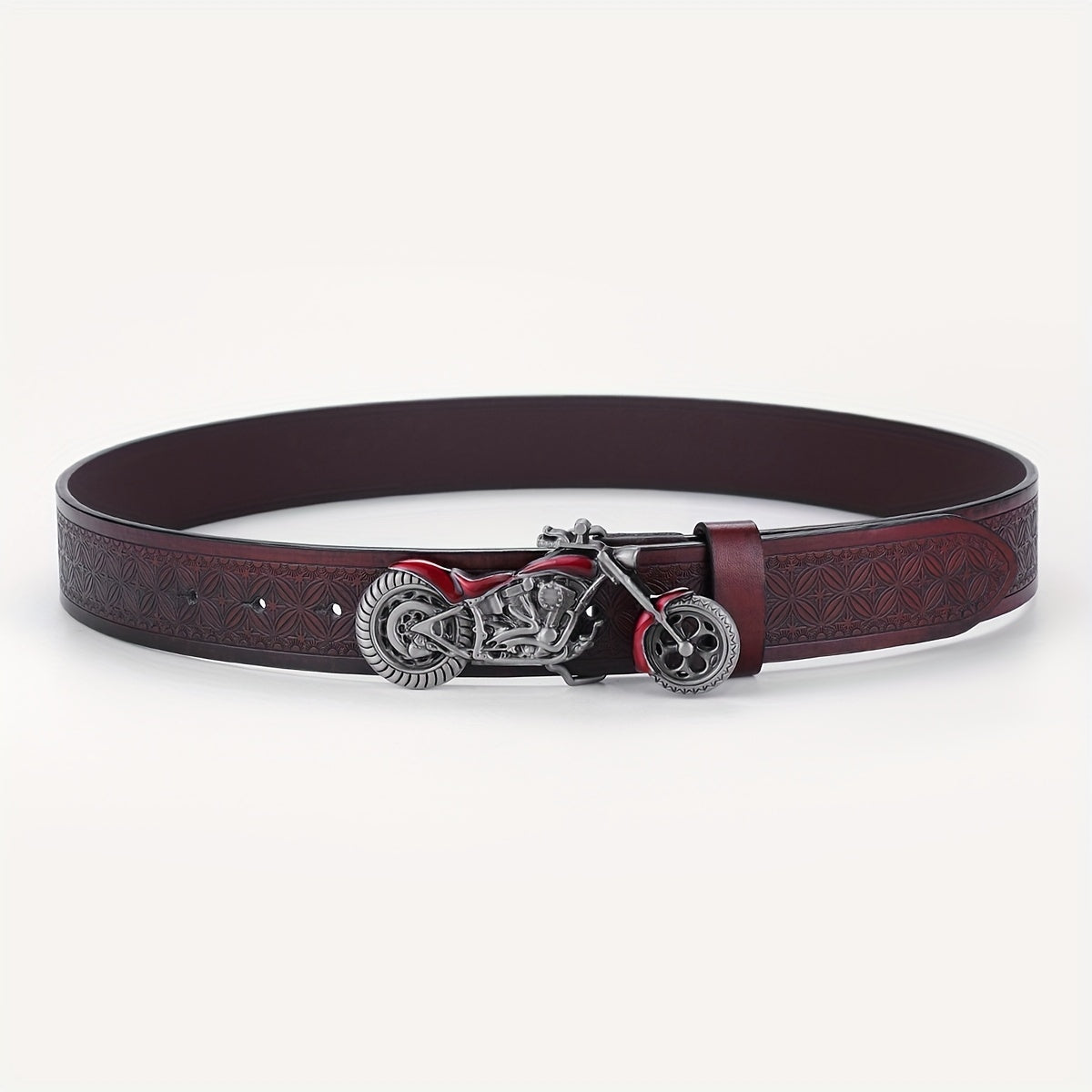 Men's Motorcycle Buckle Belts Casual Outdoor Accessories