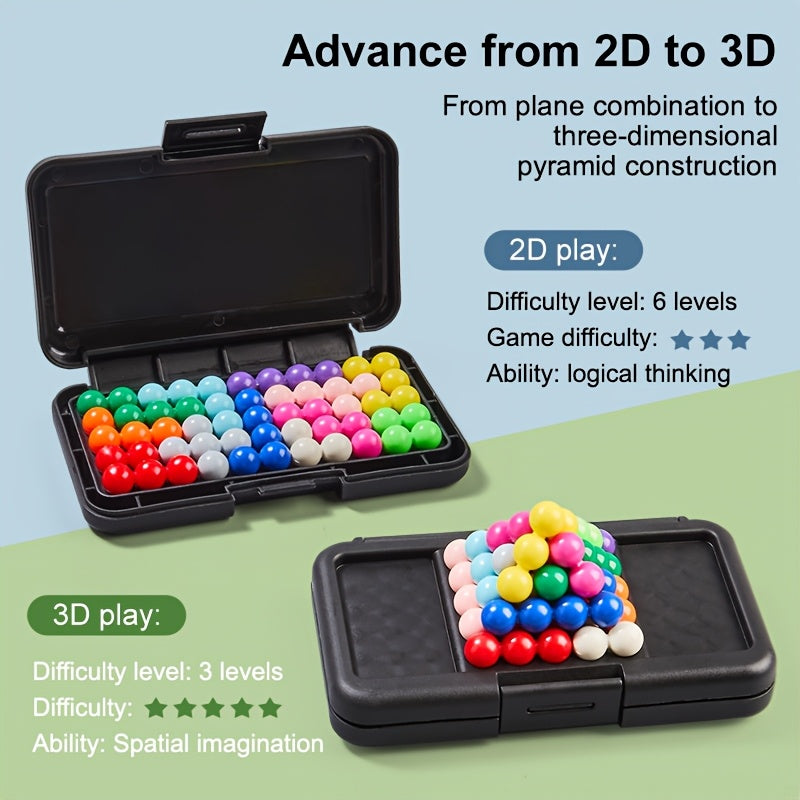 Smart Magic Beads Hand Eye Coordination Practice Beginner Puzzle Game