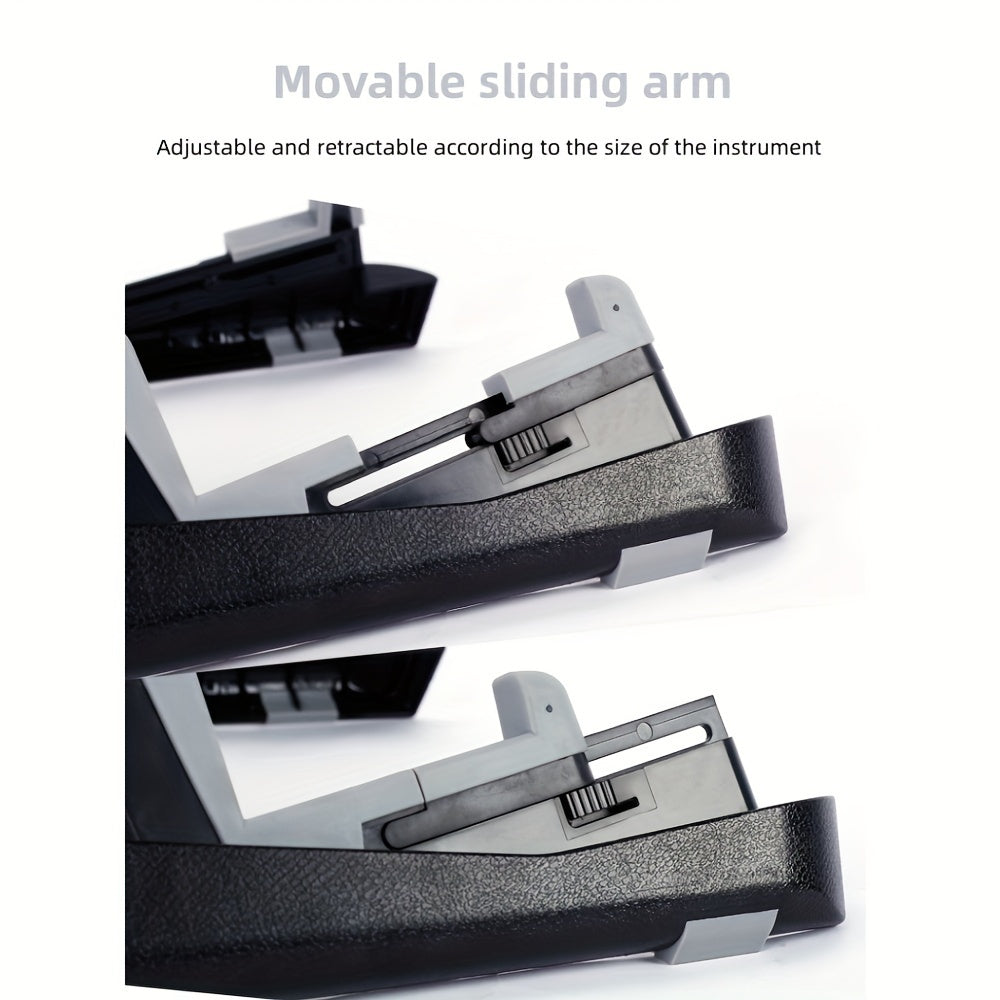 ABS Guitar Stand Movable Adjustment Arm Universal A-shaped Folding