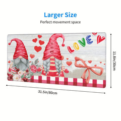 Desk Mat Love Large Mouse Pad Extended Gaming Mouse Pad Mat Non Slip Base