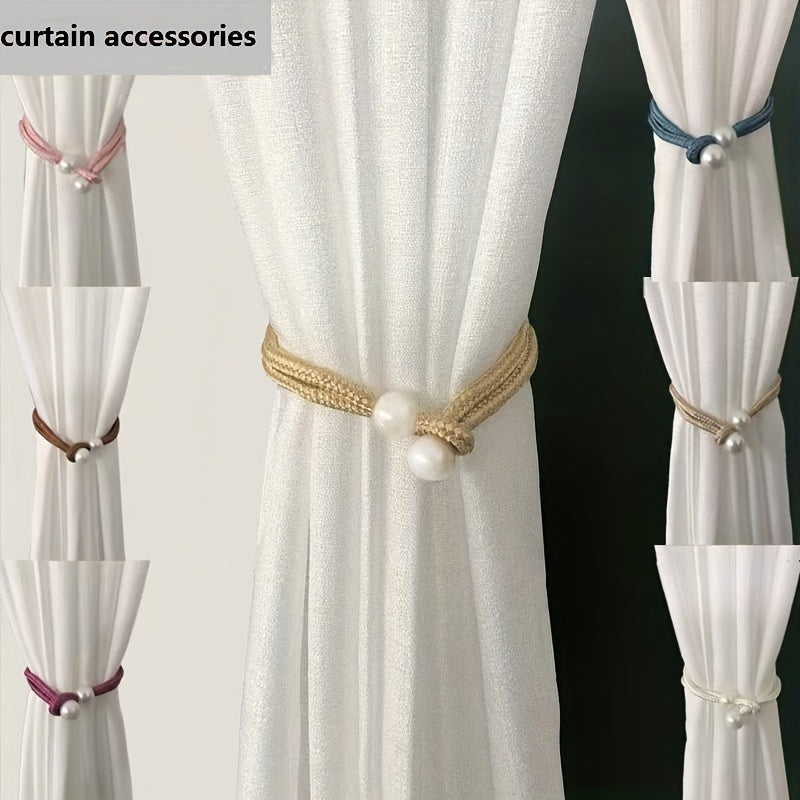 Pearl Curtain Tieback Decoration Rope For Curtain