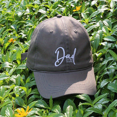 Embroidered Letter Cotton Soft Hat Solid Baseball Cap Fathers Gift