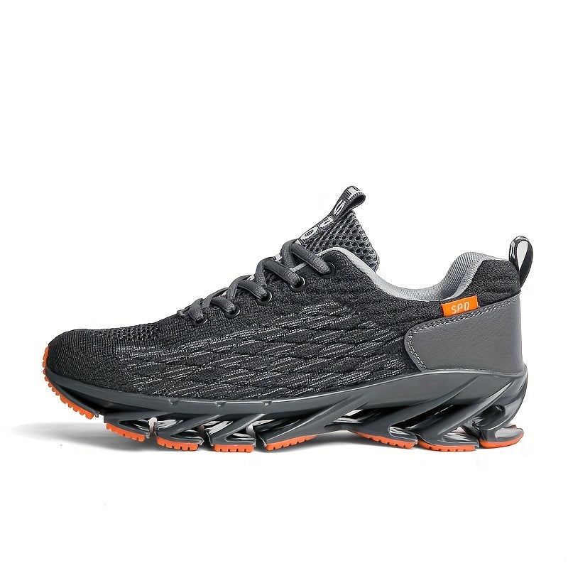 Men's Scale Blade Sneakers Lace Up Casual Shoes