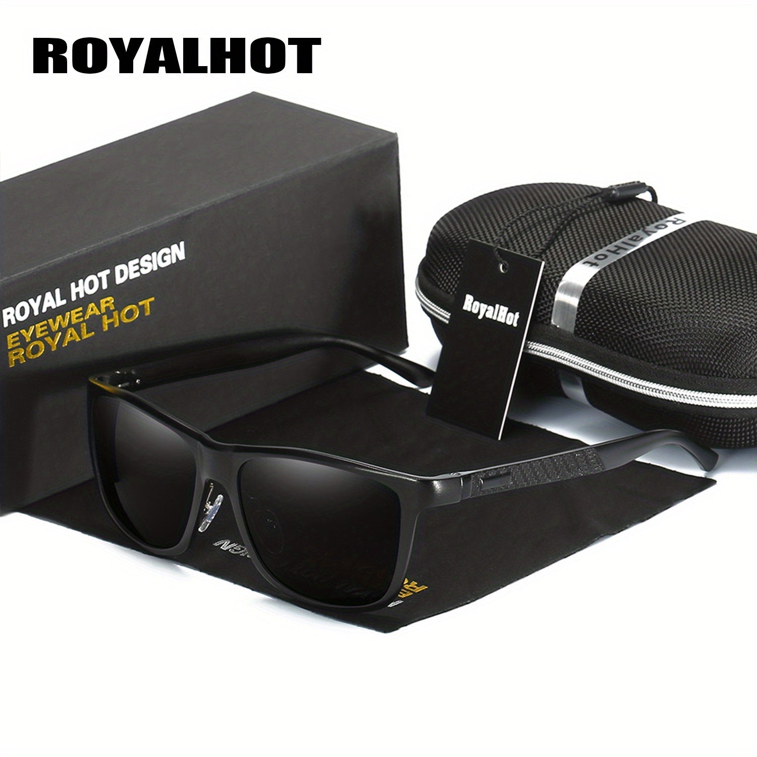 RoyalHot Sport Driving Oval Polarized UV400 Sunglasses