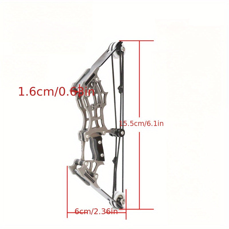 Stainless Steel Mini Bow Decompression Toy for Outdoor Activities