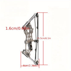Stainless Steel Mini Bow Decompression Toy for Outdoor Activities