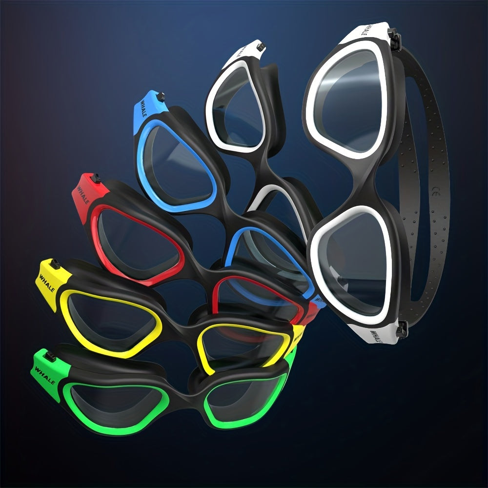 Professional Adult Swimming Goggles for Clear Vision & Protection