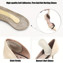 Leather Heel Protector Stickers High Heel Women Shoes Reducing Inserts