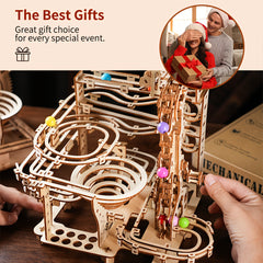 DIY Handcrafted 3D Wooden Puzzle for Adults Mechanical Style Home Decor & Gift