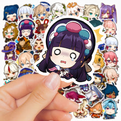 50pcs Waterproof Stickers for Phone Case Luggage Water Cup