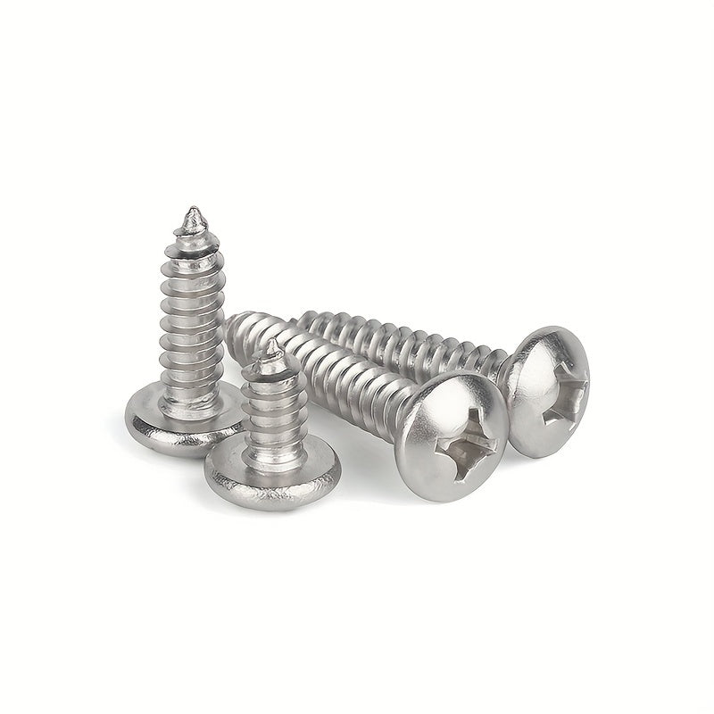 400 Sets 304 Stainless Steel Self-tapping Screws Woodworking