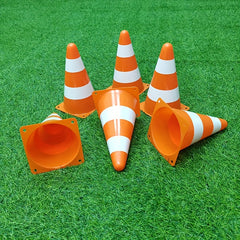 8pcs Sports Training Cones Football Basketball Equipment