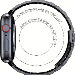 2pcs Stainless Steel Strap For IWatch Series Nylon Braided Strap