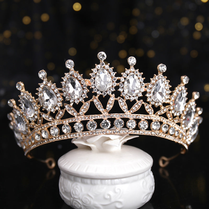Vintage Crystal Tiara Wedding Bridal Hair Accessories