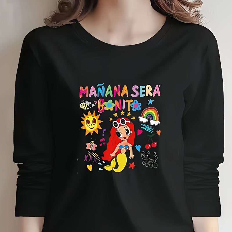 Mermaid Iron On Heat Transfer Decal for T Shirts Hoodies Backpacks