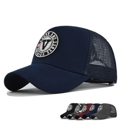 Unisex Retro Baseball Cap Breathable Mesh Cap For Fishing