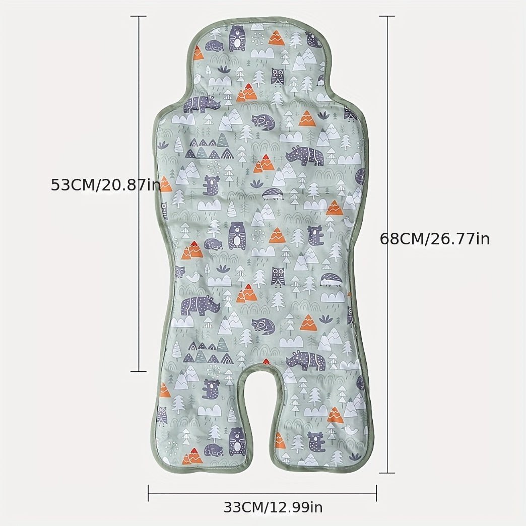 Child Gel Car Seat Cooler Pad Breathable Ice Mat