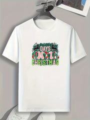 Christmas Pattern Men's Sports T-shirt - Fitness Gift