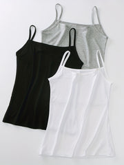 3-Pack Round Neck Cami Top Sleepwear Set