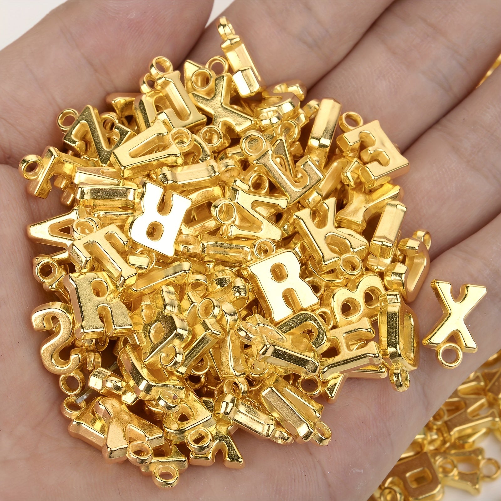 100pcs Acrylic Alphabet Beads for DIY Jewelry Making