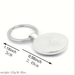 Aluminum Alloy Keychain Holder Bag Charms Accessories For Brother