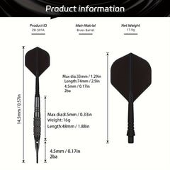 CyeeLife Soft Darts Set 12 Darts Pack Electronic Dartboard 18g