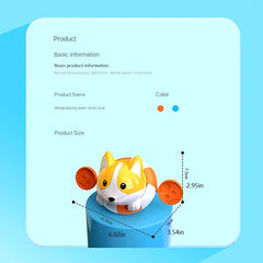 Corgi Bathing Toy for Kids - Fun Water Float Toy