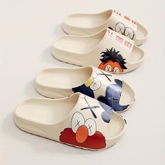 Women's Cartoon Pillow Slides Soft Quick Drying Non Slip Wear resistant Shoes