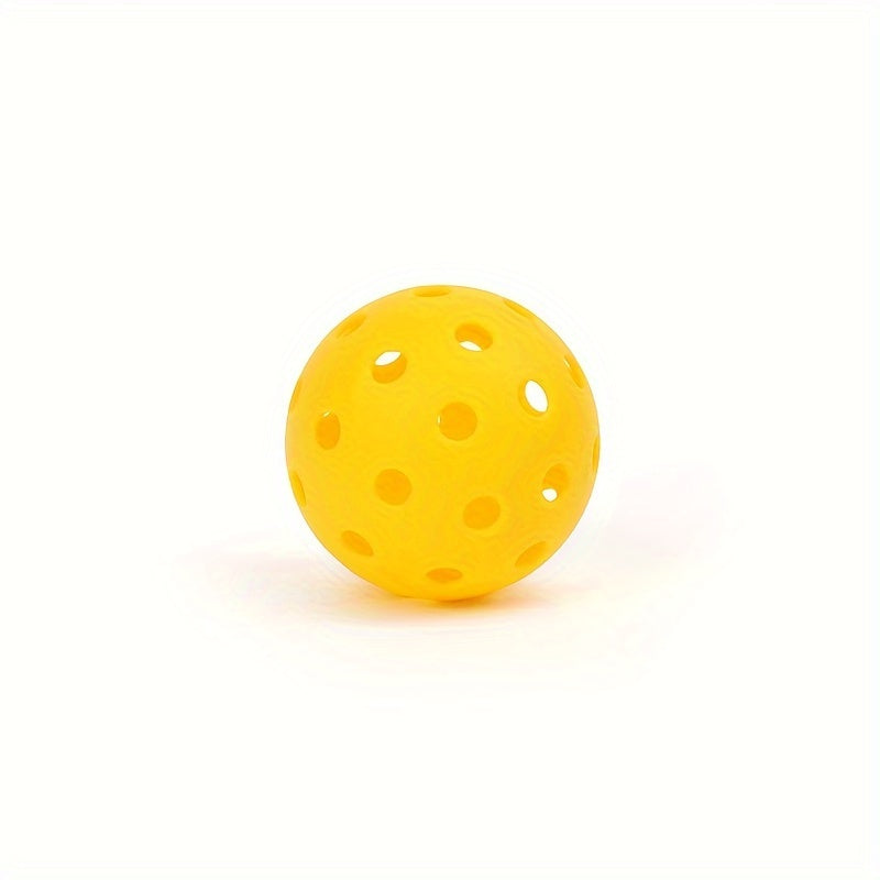 6pcs Pickleball With 40 Holes PE High Elastic Ball